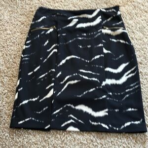 Kenar zebra print skirt